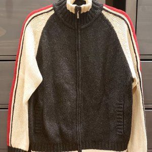 H&M Logg Great Vintage looking wool sweater jacket